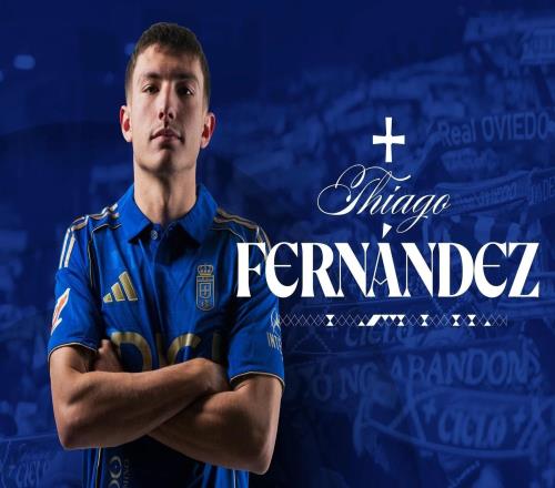 官方：黄潜21岁新援蒂亚戈费尔南德斯租借加盟皇家奥维耶多