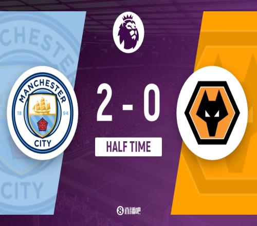半场结束曼城领先狼队20马尔穆什进球和塞梅尼奥中柱_英超直播