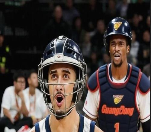 打架带个球萨姆纳和奎因在社媒发了一张穿护具上场的图片