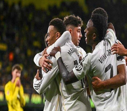 西甲：姆巴佩梅开二度皇马20客胜比利亚雷亚尔