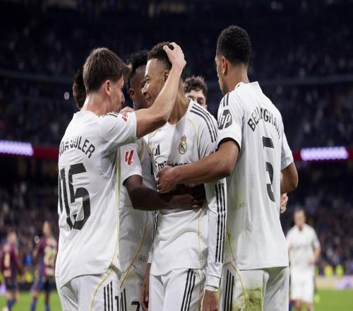 姆巴佩本赛季进球的21场皇马19胜，没进球的11场仅4胜