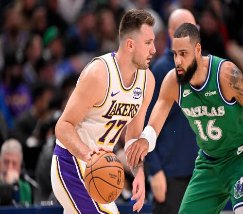 近3战场均34+10+9！有防守东契奇真的太强了，湖人争冠真的有戏了