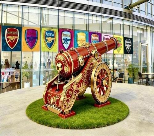 枪迷集合，枪魂入画，阿森纳艺术首展落地上海