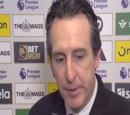 埃梅里：球员们的比赛态度非常棒，客胜纽卡会让我们重拾信心