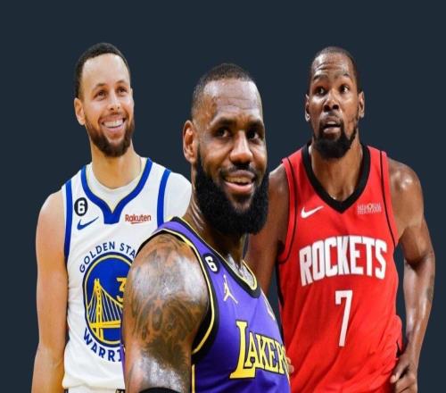 37+岁老将场均得分排行榜：本赛季库里居首，詹姆斯两进前五