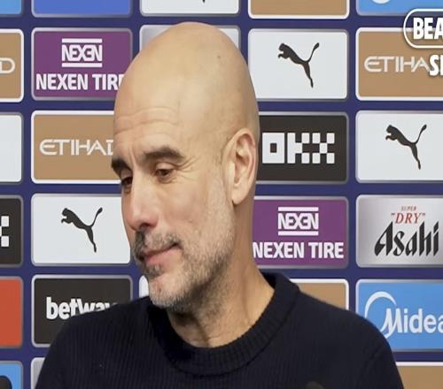 瓜帅：让B席上场对我的健康有好处我觉得鲍勃想离开曼城