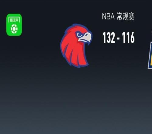 NBA战报：老鹰132116步行者取NBA3连胜，西亚卡姆26分