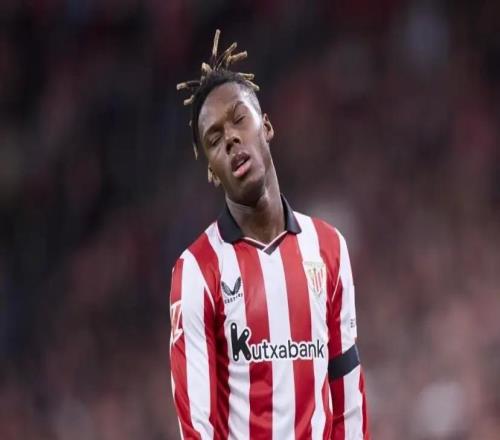 马卡：尼科威廉斯耻骨痛仍很严重，这可能令他无缘世界杯