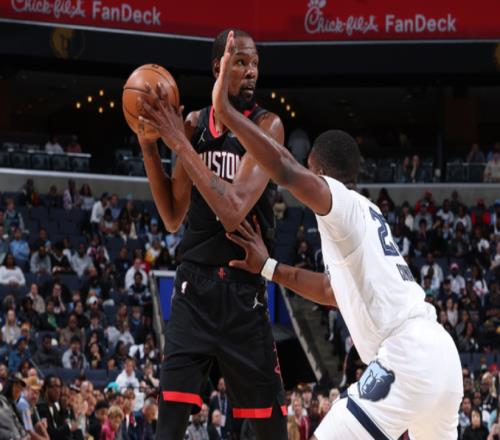 大逆转！火箭双杀灰熊，杜兰特轰33+8，阿门连创2大纪录申京高效