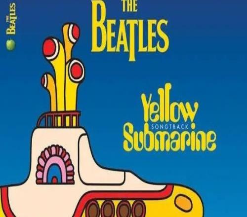 勒沃库森vs黄潜海报：致敬披头士《黄色潜水艇》封面