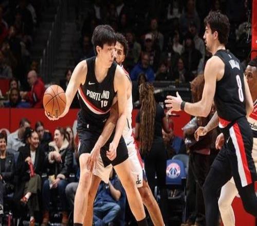 杨瀚森6+5篮板平生涯新高！萨尔29+12奇才险胜开拓者