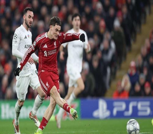 自12月27日以来维尔茨各项赛事打进5球，同期英超球员最多