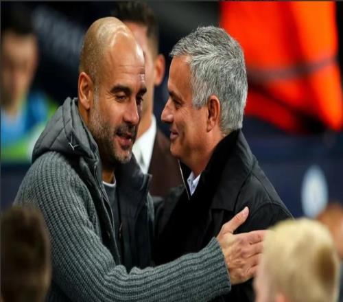 惺惺相惜！穆帅绝杀皇马送曼城进欧冠前八瓜帅亲口说谢谢