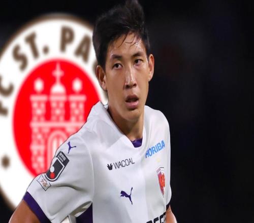 德天空：德甲圣保利将签下26岁日本前锋原大智