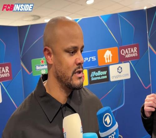 孔帕尼：8场欧冠赢7场是积极的表现，但不意味着已赢得了什么