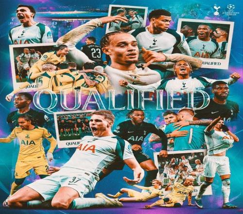 热刺欧冠排名遥遥领先于联赛，以第四名的身份直接出线