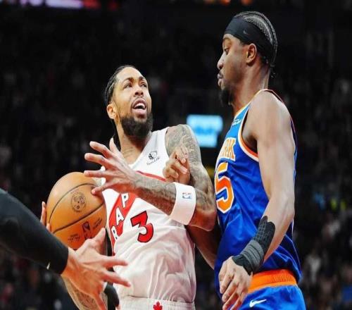 升东部第二！尼克斯大胜三杀猛龙大桥30分唐斯22篮板赛季新高