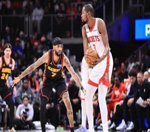 4连胜终结！火箭18分大胜，杜兰特31+5+4，一战彻底认清5名球星