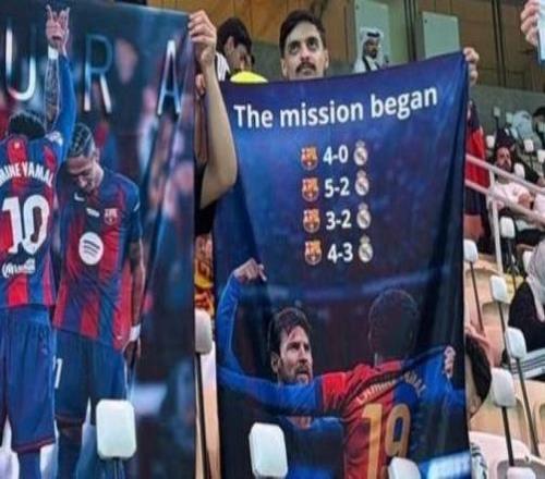 世体：巴萨球迷群体在沙特呈指数级增长，规模已超皇马