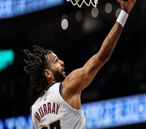 战旧主波特空砍38分，穆雷27+4+6新援7记三分，残阵掘金复仇篮网