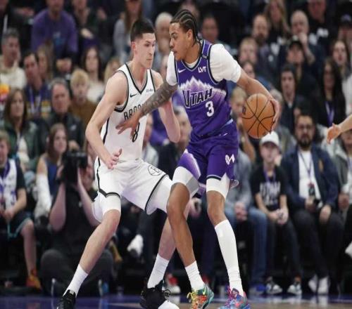 新秀历史第一人！杰明连续34场命中三分篮网灭爵士终结7连败