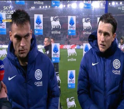 劳塔罗：队史意甲第四射手幸福且骄傲联赛榜首路还很长