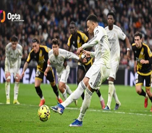 99分34秒点射，姆巴佩打入皇马本世纪西甲最晚制胜球