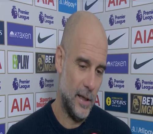 争议判罚瓜帅：又一次，我还能说什么呢，我们必须做得更好