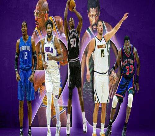 美媒排NBA历史20大中锋：天勾指环王大帅前三，约基奇第7