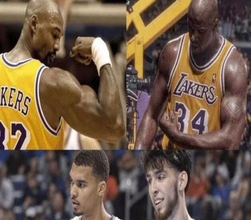 马龙+奥尼尔vs切特+文班！！哪边能赢！！