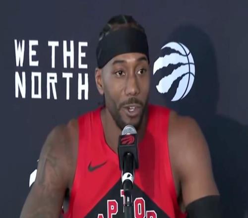 伦纳德谈NBA调查：向前看，专注于作为猛龙球员的时光